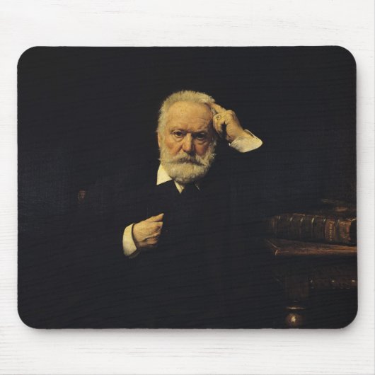 Tapis De Souris Portrait de Victor Hugo 1879 (Devant)