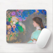 Tapis De Souris Portrait de Violette Heymann, Redon (Avec souris)