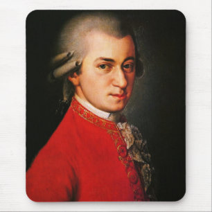 Tapis De Souris Portrait de Wolfgang Amadeus Mozart