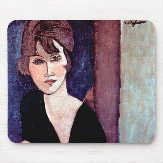 Tapis De Souris Portrait de Woman (Devant)