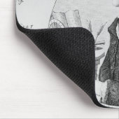 Tapis De Souris Portrait d'Ebenezer Sibly entouré (Coin)