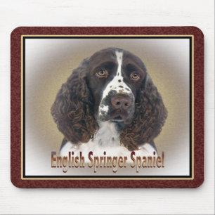 Tapis De Souris Portrait d'épagneul de springer anglais