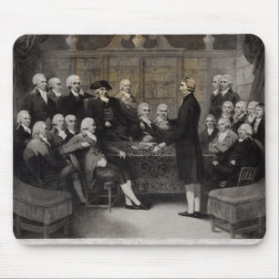 Tapis De Souris Portrait des membres Médicale de société de