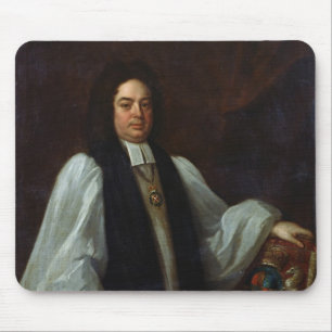 Tapis De Souris Portrait d'évêque John Robinson c.1711