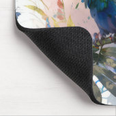 Tapis De Souris Portrait d'oiseaux perroquets Peinture animale Fau (Coin)