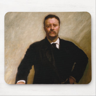 Tapis De Souris Portrait du président Theodore Roosevelt J.S. Sarg