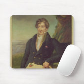 Tapis De Souris Portrait du zoologiste français (Avec souris)