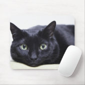 Tapis De Souris Portrait d'un chat (Avec souris)