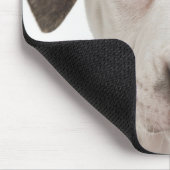 Tapis De Souris Portrait d'un chiot pitbull (Coin)
