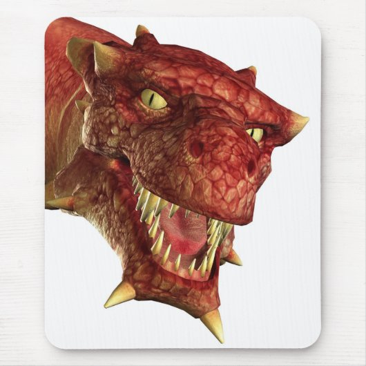 Tapis De Souris portrait d'un dragon (Devant)
