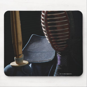 Tapis De Souris Portrait d'un escrimeur 6 de Kendo