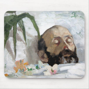 Tapis De Souris Portrait d'un homme mort (mortalité et mort) (Art.