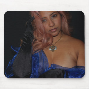 Tapis De Souris Portrait d'une belle jeune fille