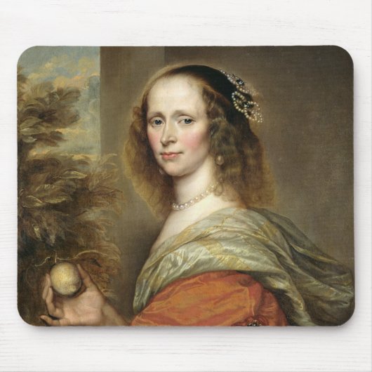 Tapis De Souris Portrait d'une femme 2 (Devant)