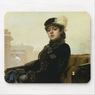 Tapis De Souris Portrait d'une femme inconnue, 1883