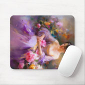 Tapis De Souris Portrait élégant (Avec souris)