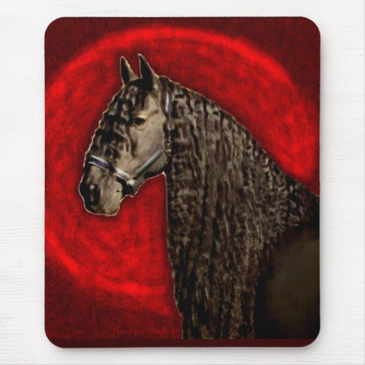 Tapis De Souris Portrait frison (Devant)