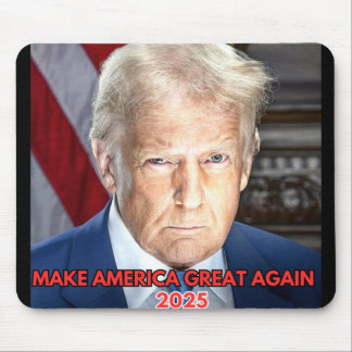 Tapis De Souris Portrait Inaugural Du Président Dona 2025