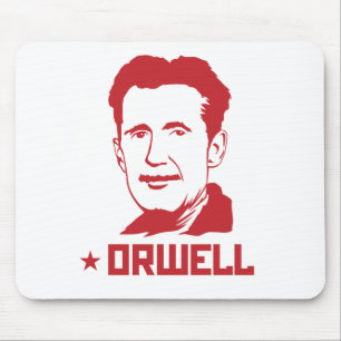 Tapis De Souris Portrait Mousepad de George Orwell