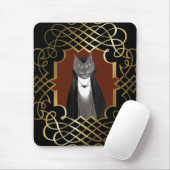 Tapis De Souris Portrait Mousepad de Kitty de vampire (Avec souris)