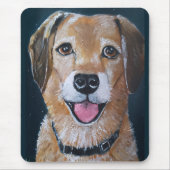 Tapis De Souris Portrait of Engué Painting by Alfred Fox (Devant)