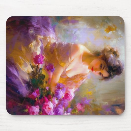 Tapis De Souris Portrait sensuel (Devant)