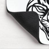 Tapis De Souris Portrait stylisé de Bobcat (Coin)