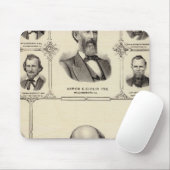 Tapis De Souris Portraits de Robert Hunter, Aaron G Cloud (Avec souris)