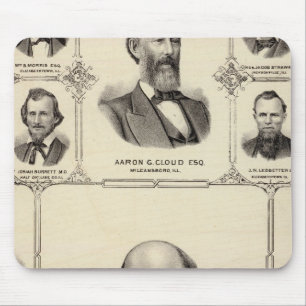 Tapis De Souris Portraits de Robert Hunter, Aaron G Cloud