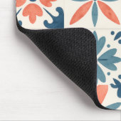 Tapis De Souris Portuguese Azulejo Tile Pattern Mousepad – Blue &  (Coin)