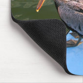 Tapis De Souris Pose du pélican Mousepad (Coin)