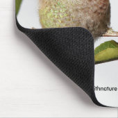 Tapis De Souris Poses de colibri d'Anna avec la Pyracantha (Coin)