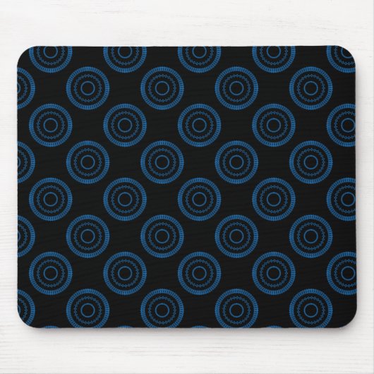 Tapis De Souris Posh Mousepad, bleu foncé (Devant)