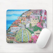 Tapis De Souris Positano, Italie - Mousepad (Avec souris)