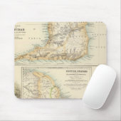 Tapis De Souris Possessions britanniques sur la côte nord-est (Avec souris)