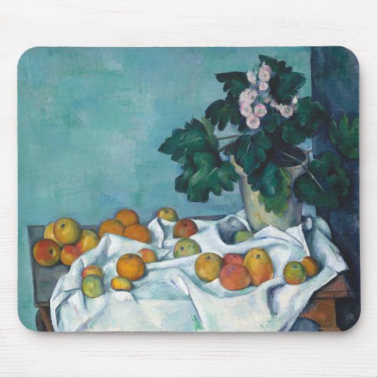 Tapis De Souris Post impressionnisme Cezanne Fleurs et (Devant)