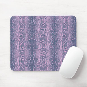 Tapis De Souris Poster de animal de peau de serpent rose