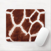 Tapis De Souris Poster de animal Motif Giraffe (Avec souris)