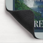 Tapis De Souris Poster de la cascade de l'Oregon (Coin)