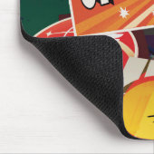 Tapis De Souris Poster de l'espace rétro - Exoplanet Discovery 51 (Coin)