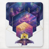 Tapis De Souris Poster du télescope spatial James Webb. (Devant)