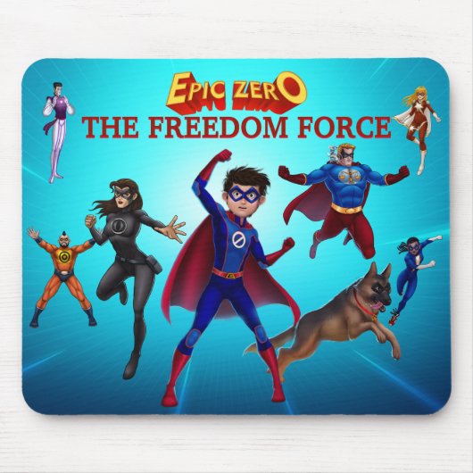 Tapis De Souris Poster Epic Zero Freedom Force (Devant)