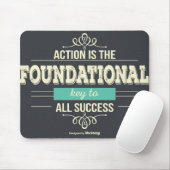 Tapis De Souris Poster Retro (Avec souris)