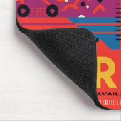 Tapis De Souris Poster spatial Retro - Programme d'exploration de  (Coin)