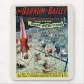 Tapis De Souris Poster vintage Barnum & Bailey Circus (Devant)