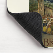 Tapis De Souris Poster vintage des Abruzzes (Coin)