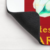 Tapis De Souris Poster vintage Pates Baroni Spaghetti (Coin)