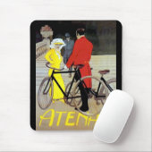 Tapis De Souris Poster vintage Vélo (Avec souris)