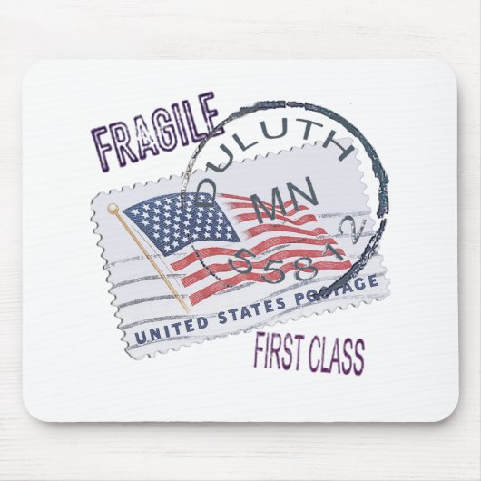Tapis De Souris Postmark Duluth 55812 (Devant)