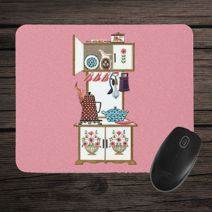 Tapis De Souris Pot café vintage Antique Retro